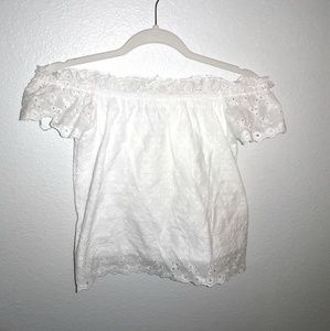 🌼Off The Shoulder Floral Embroidered Top🌼